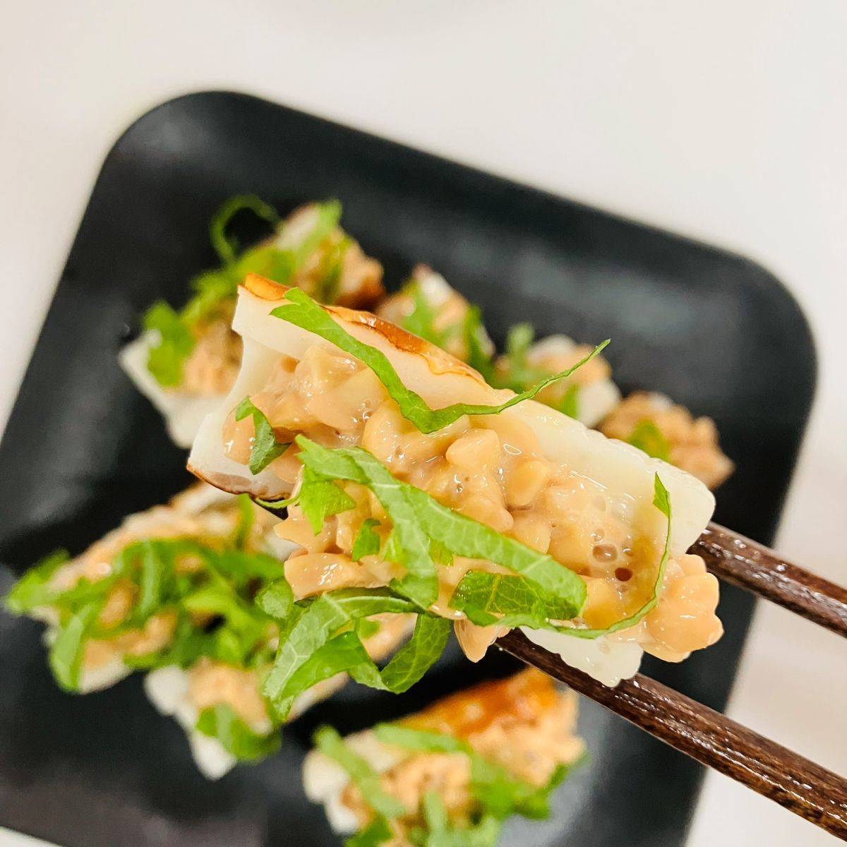 紀文公式の「ちくわボード(納豆)」のレシピ