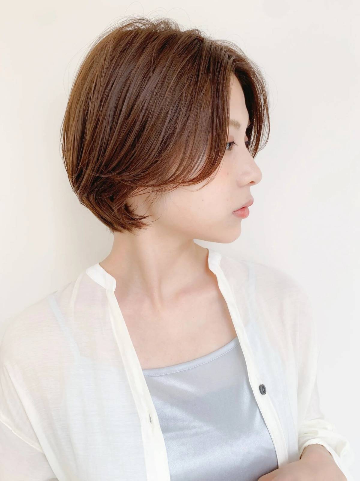 センターパートショート