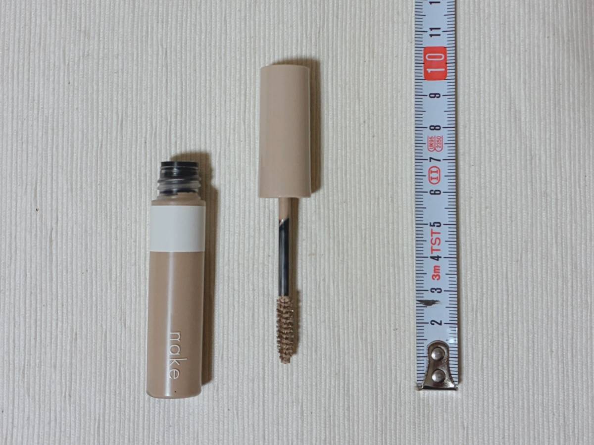 nake ネイク ブロウカラー コンシーラー 01 ミルクティーベージュ 眉マスカラ 本体 蓋開け 定規 