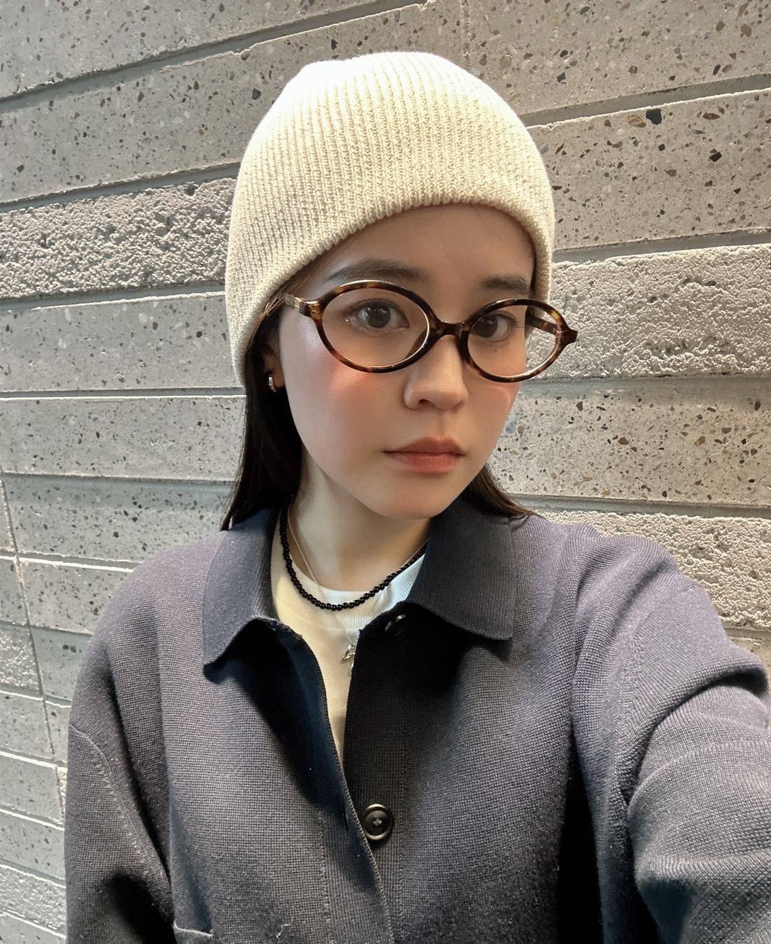 ホワイトビーニー