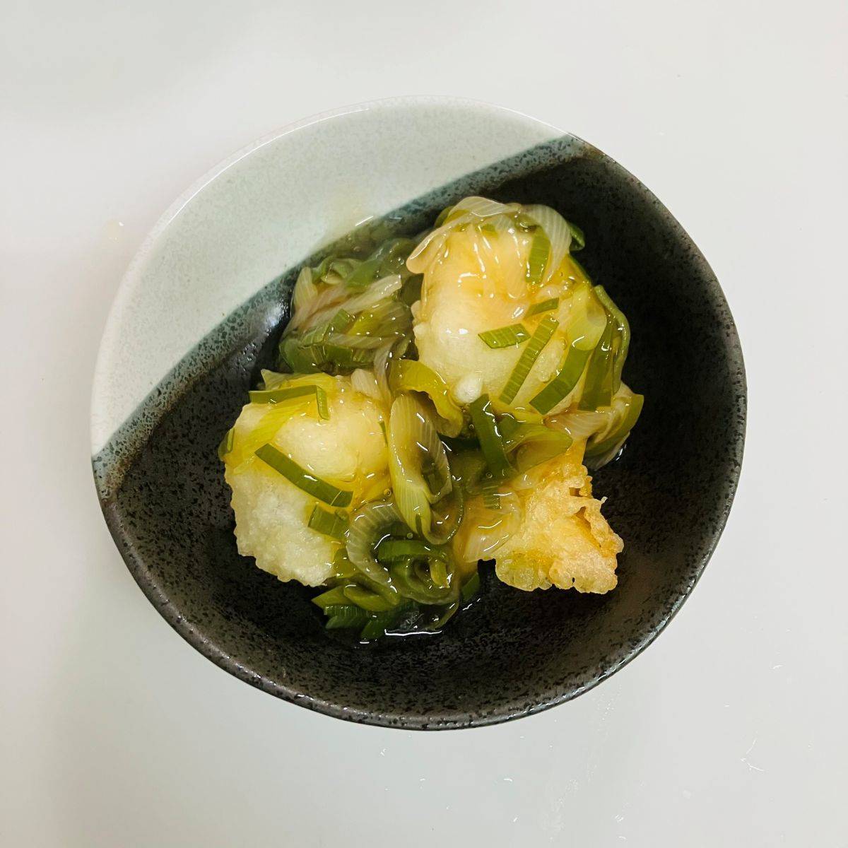 サトウ食品公式の「たら天＆もち天あんかけ」のレシピ