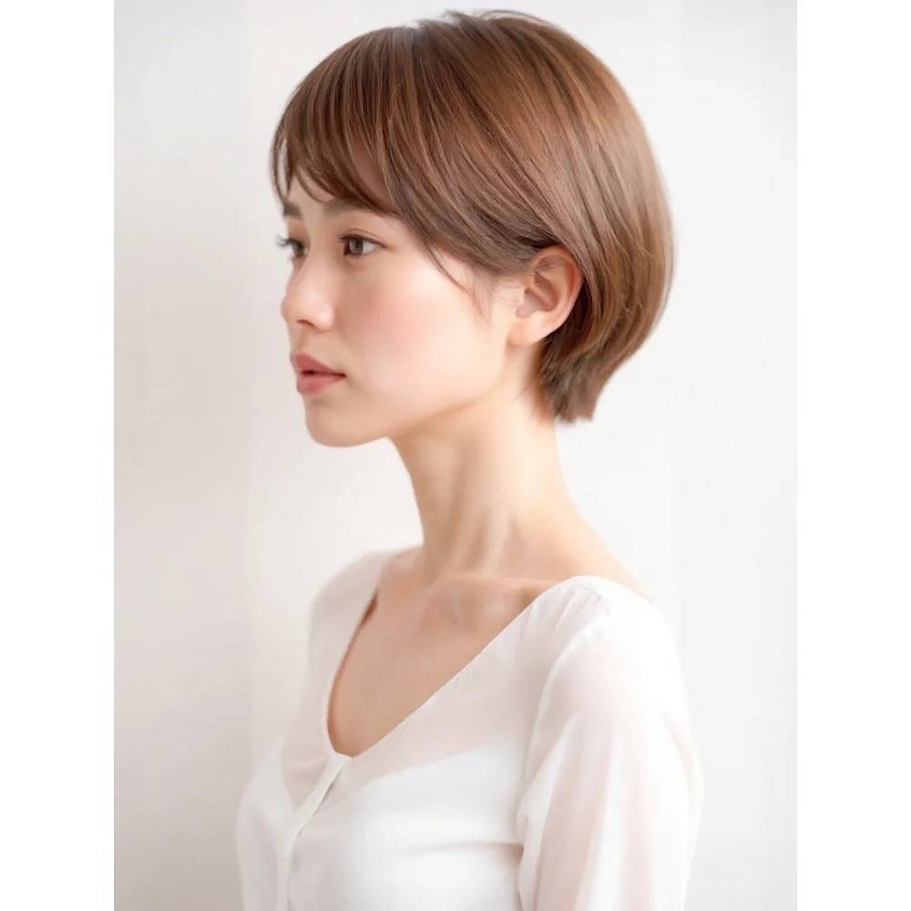 トレンドのアプリコットカラー