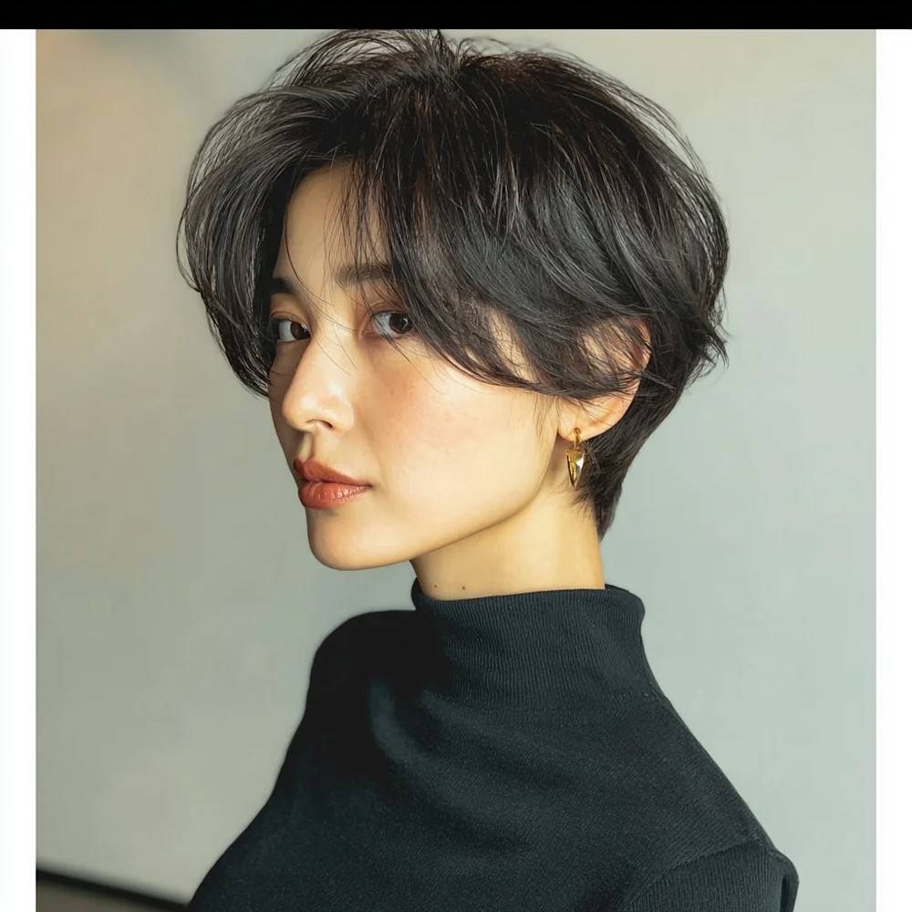 クールな大人ハンサムショート