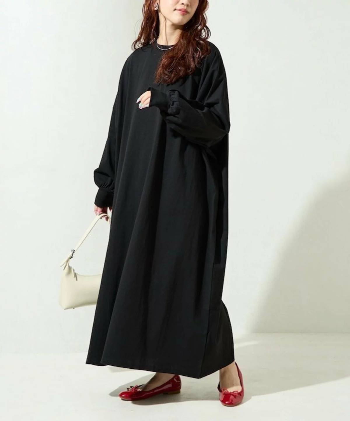 FREAK’S STORE オーバーサイズドルマンスリーブワンピース