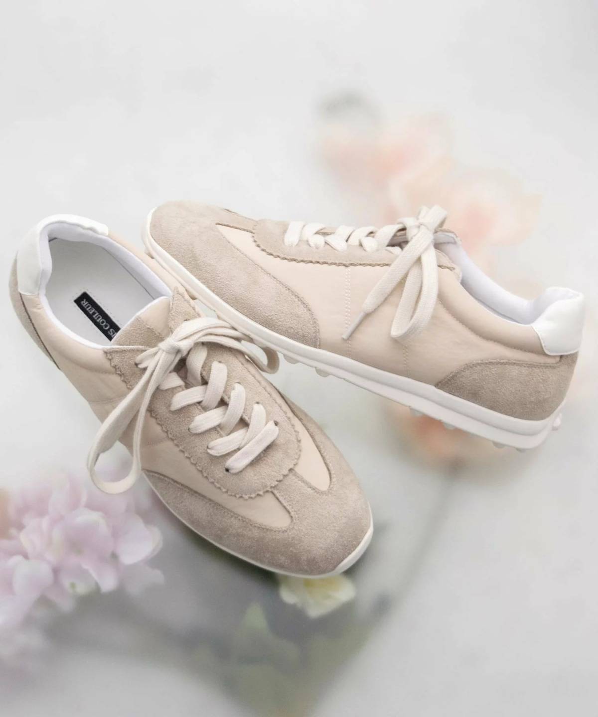 Bridget Birkin【PARADIS COULEUR】異素材コンビロープロファイルスニーカー