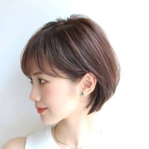  まとまり感上品ボブ 