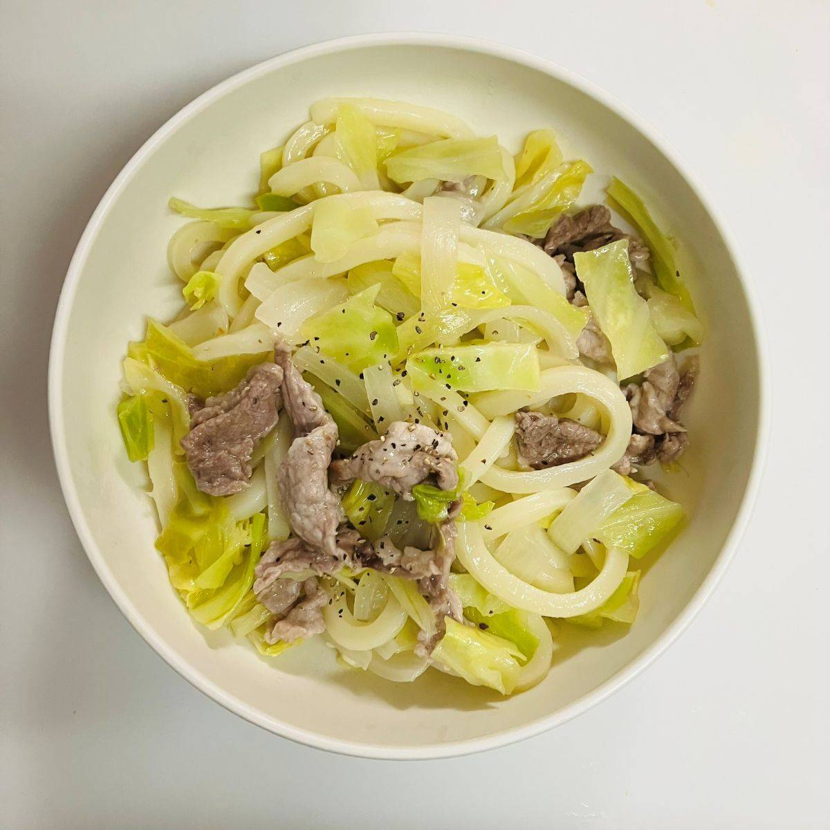 テーブルマーク公式の「焼かない焼きうどん（塩レモン味）」