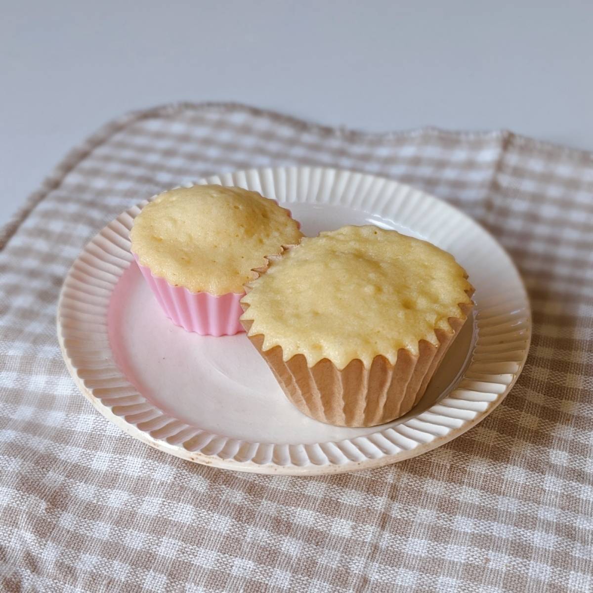 森永公式の「蒸しケーキ」のレシピ