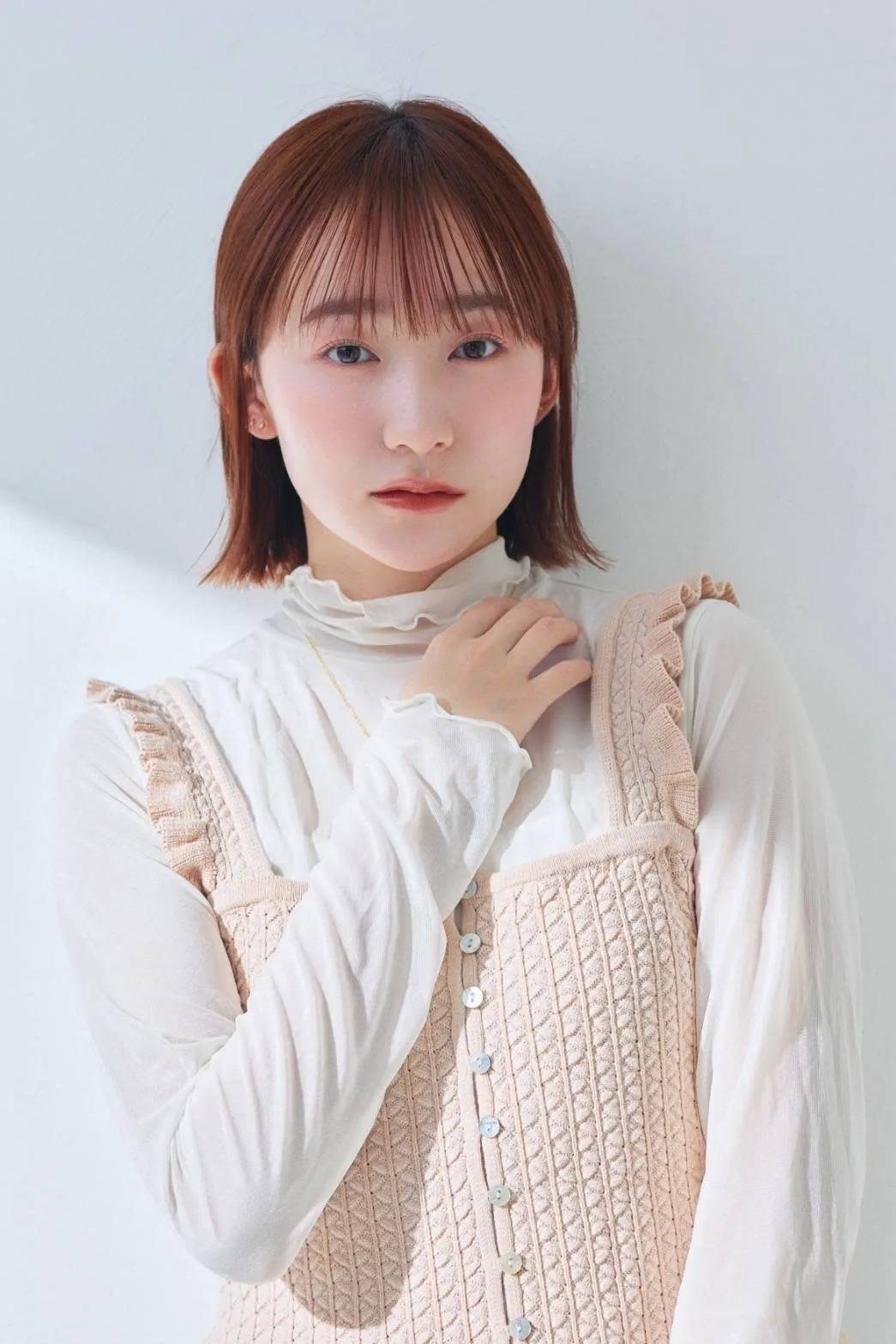 オレンジブラウンの外ハネボブ