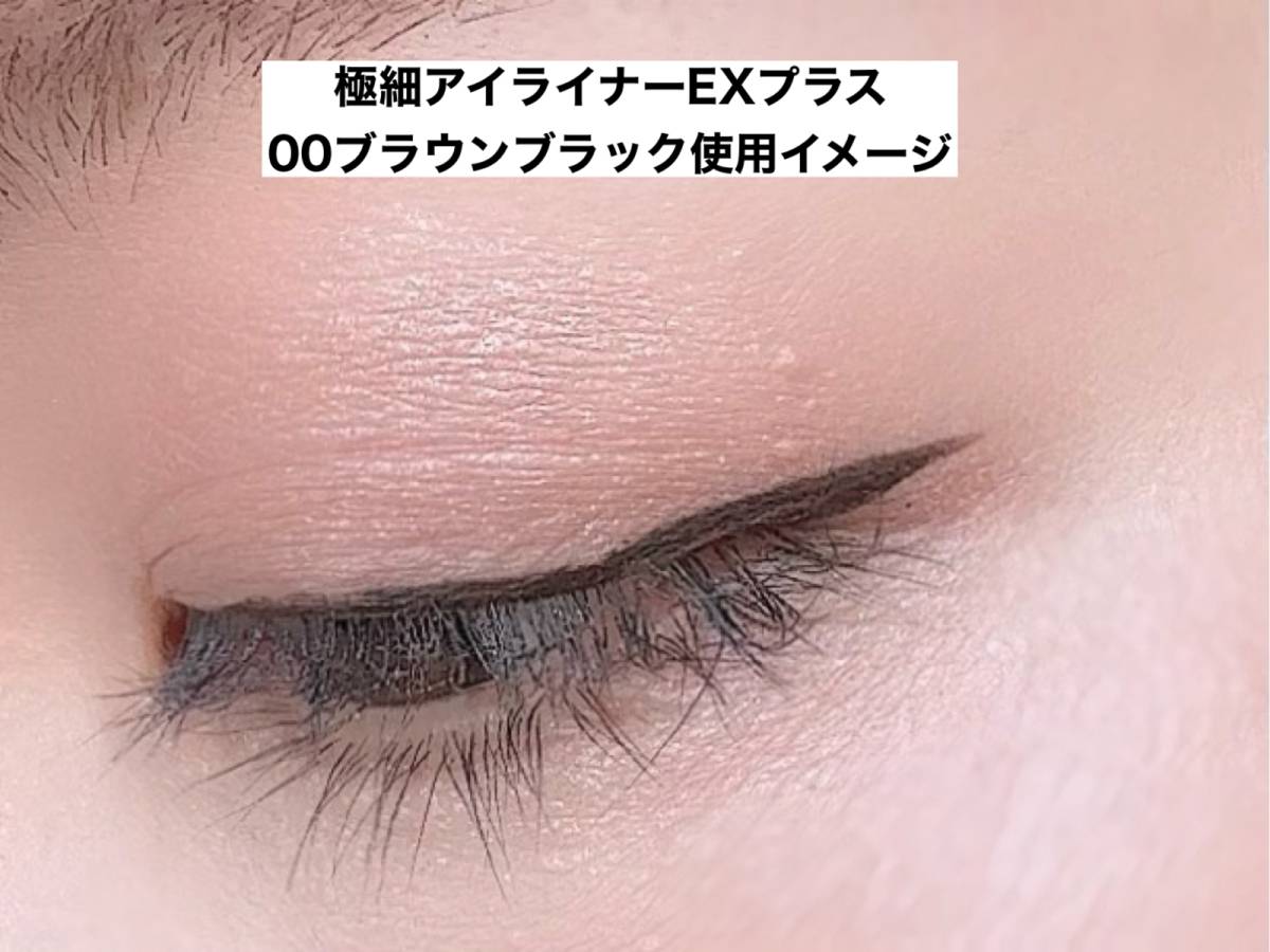 極細アイライナーEXプラス使用イメージ