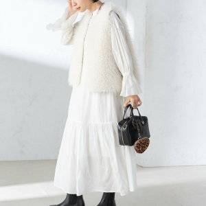 何羽織る？秋も着たいティアードワンピースのアレンジコーデ6選