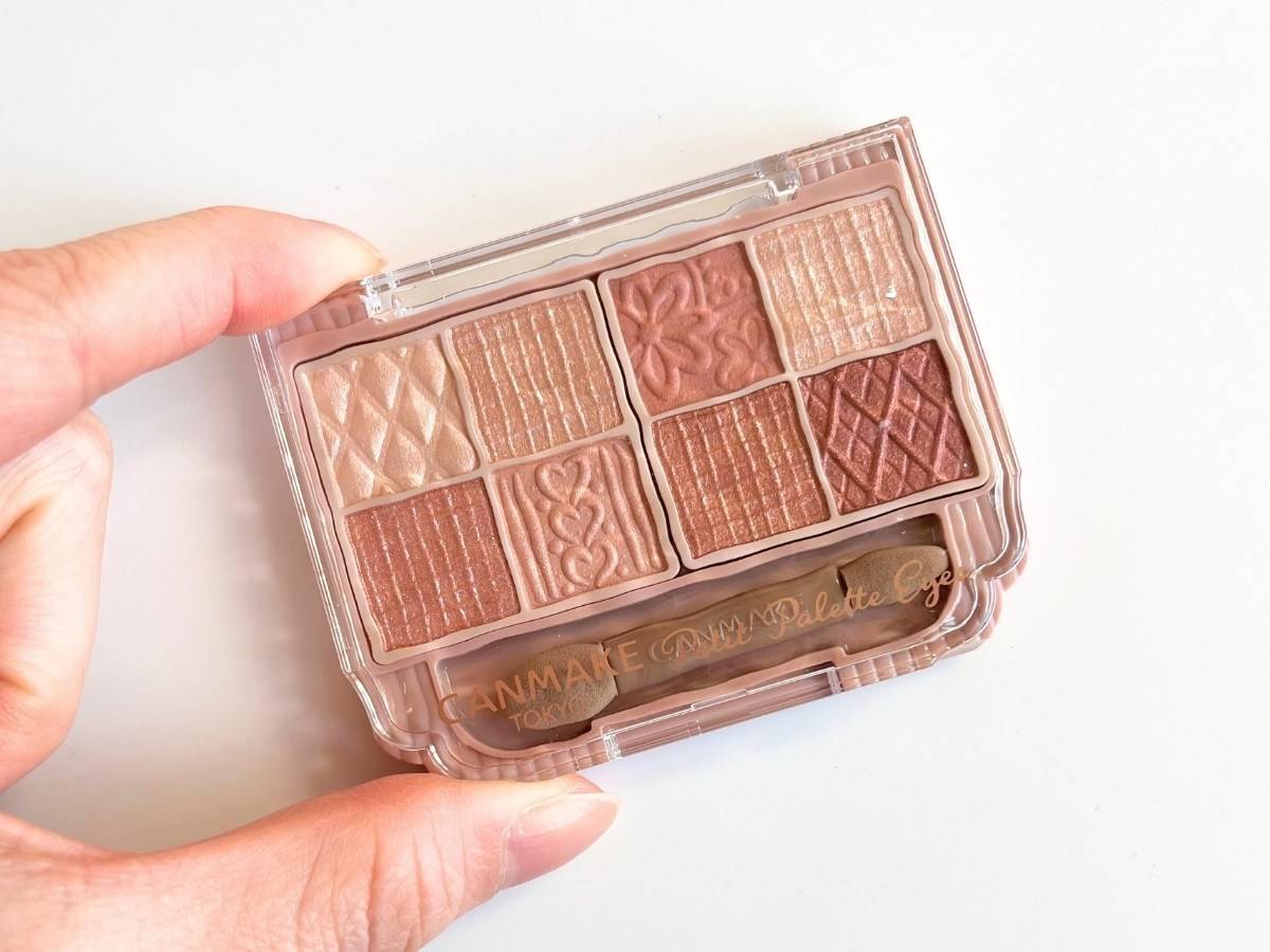 CANMAKE プティパレットアイズ 02ボヌールマロン