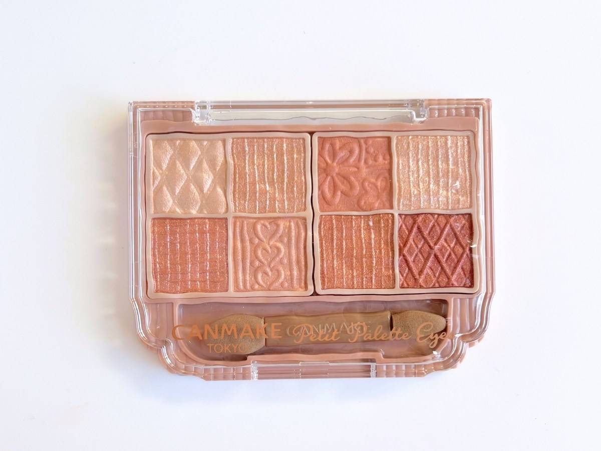 CANMAKE プティパレットアイズ 02ボヌールマロン