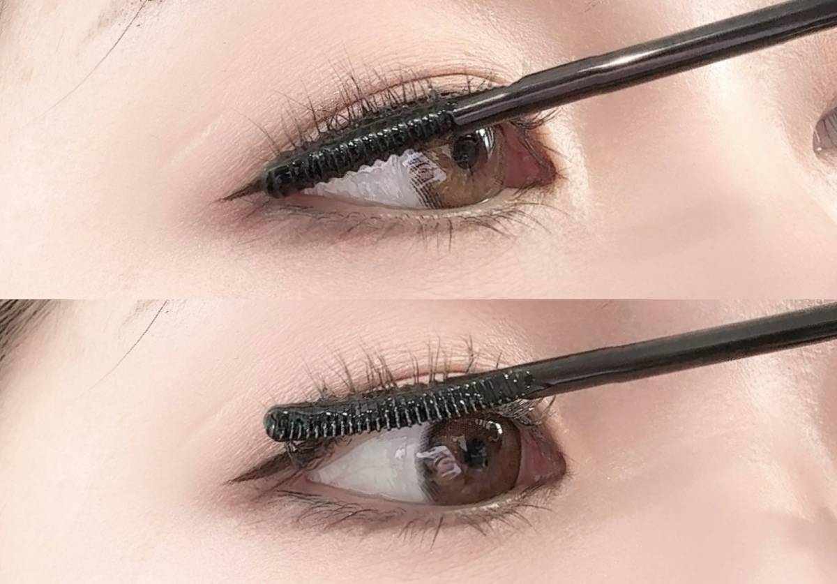 グロウコートマスカラの使い方