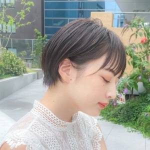  コンパクト丸みショート 