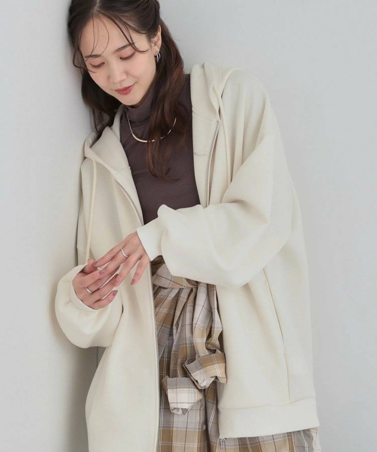 SHOO・LA・RUE オーバーサイズゆるパーカ