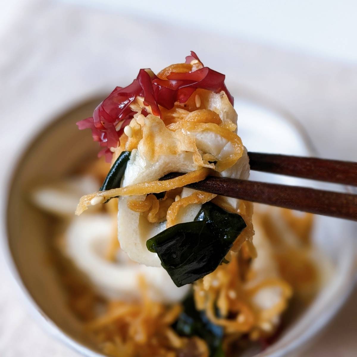 ニッスイ公式の「活ちくわと切り干し大根の甘酢和え」のレシピ