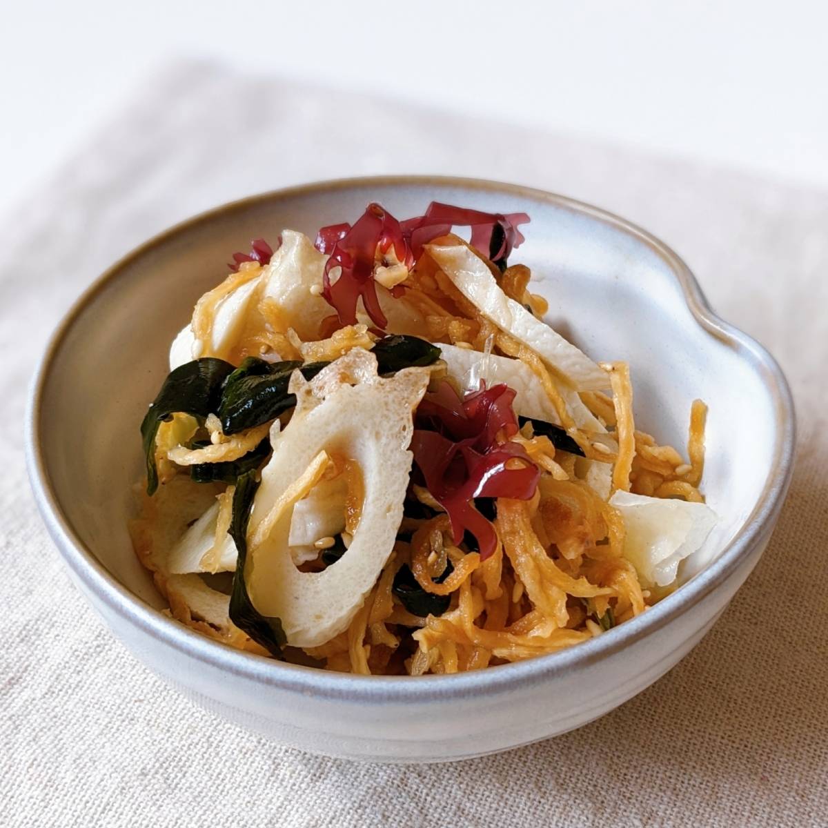 ニッスイ公式の「活ちくわと切り干し大根の甘酢和え」のレシピ