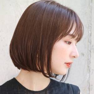  好感度高めレディライクなボブ 