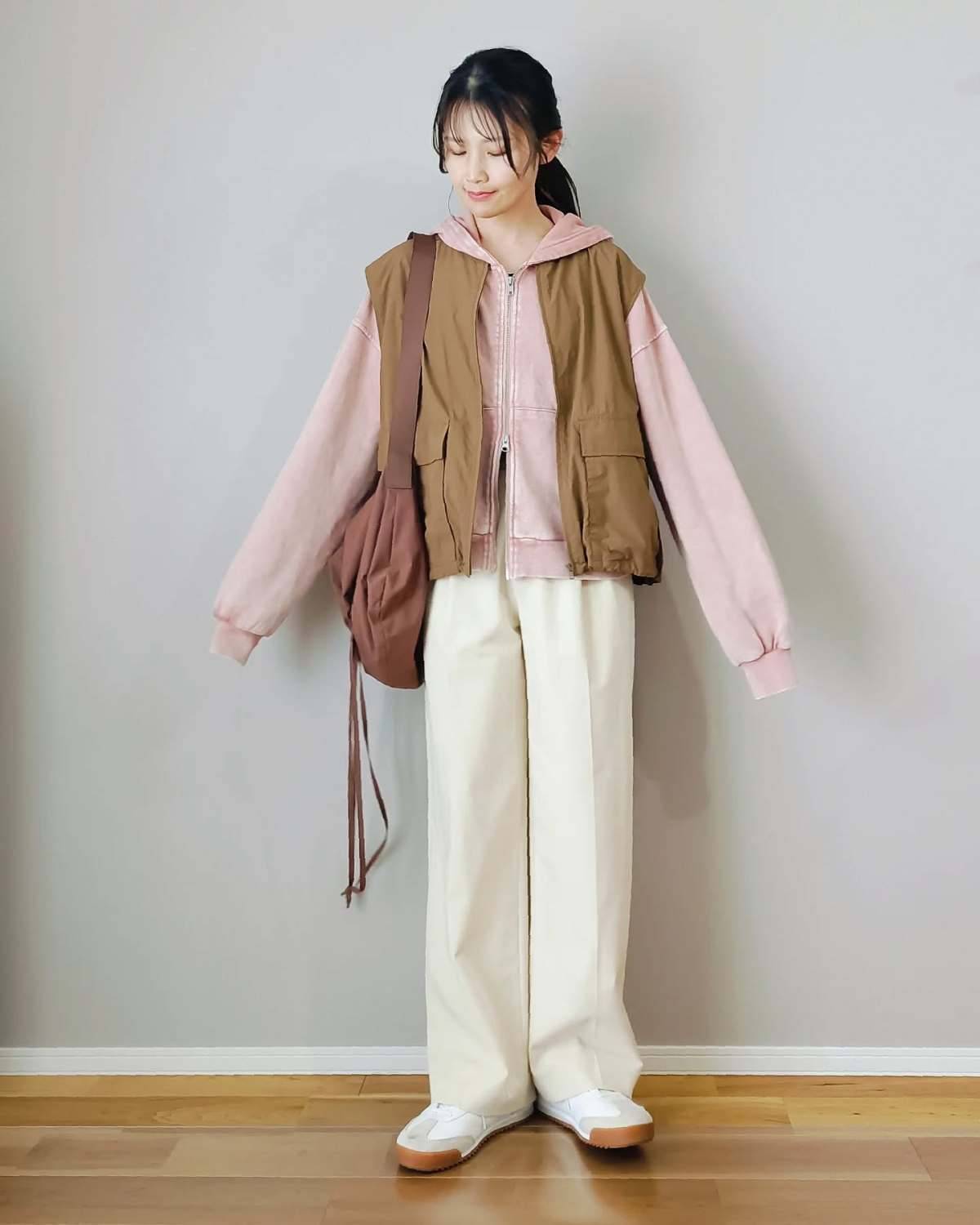 ベストを重ね着する！