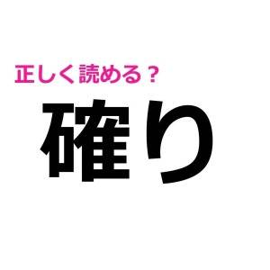コレ全部読めるとか、あまりにIQ高すぎるって……。正答率が相当低い漢字7選