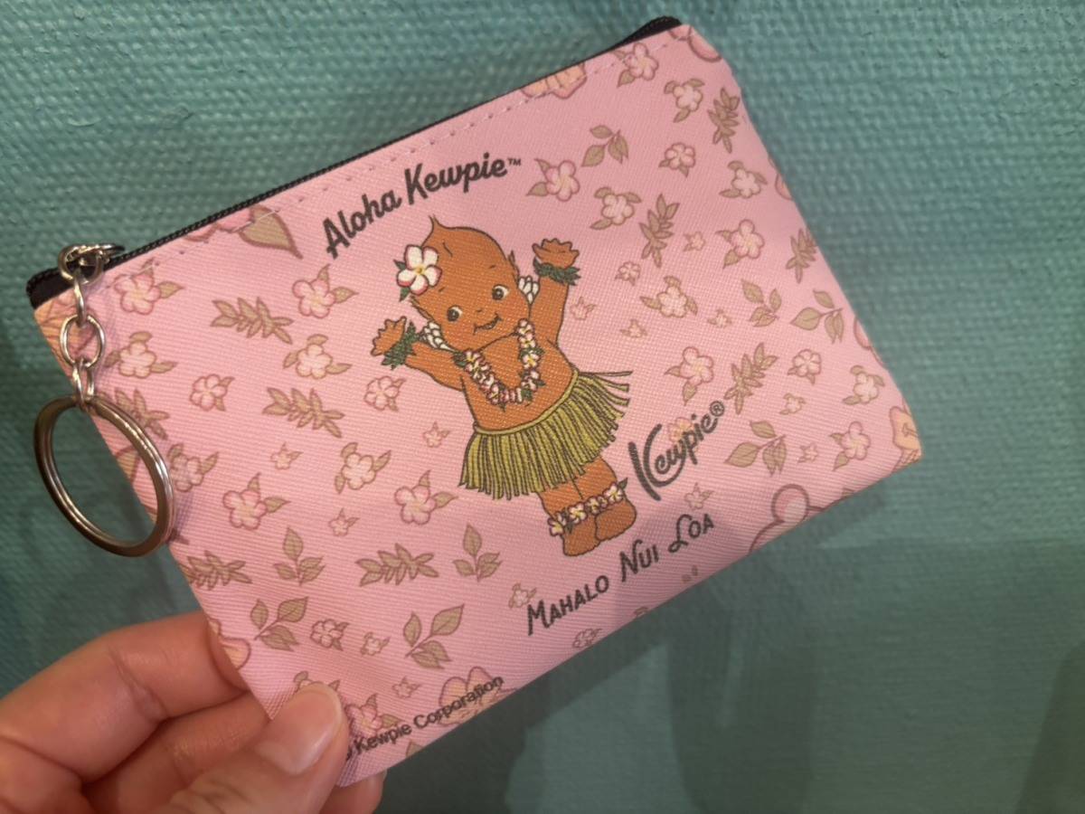 ハワイワイキキ限定 キューピーデザインの小銭入れ