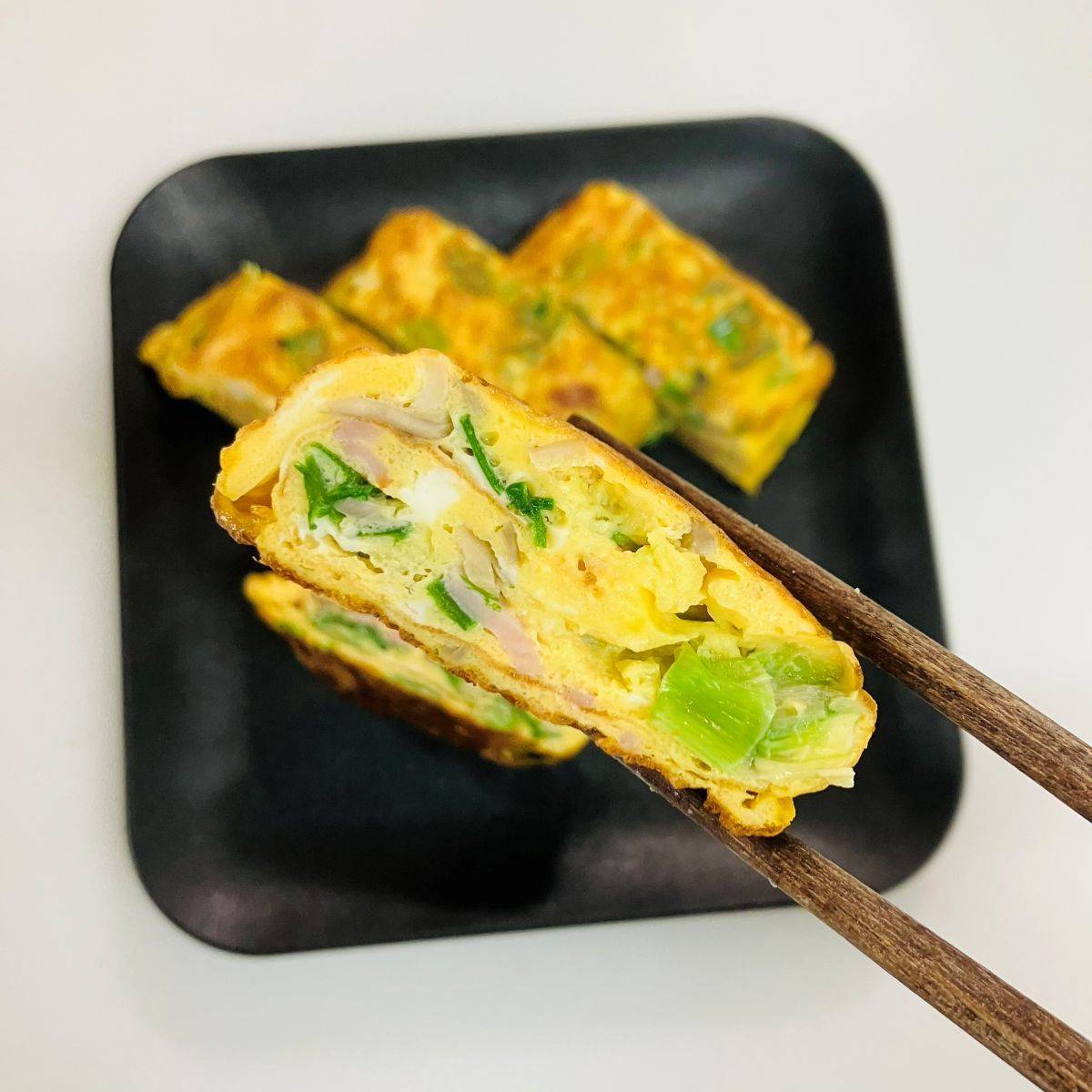 JAグループ公式の「ニラと舞茸の卵焼き」のレシピ