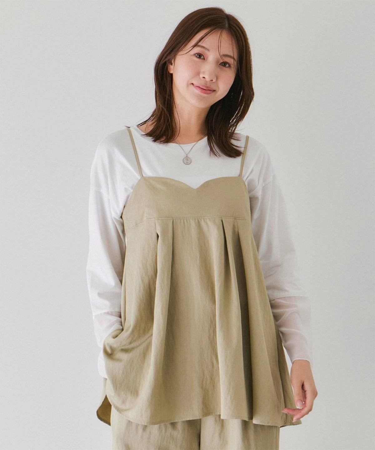 ニットキャミソール