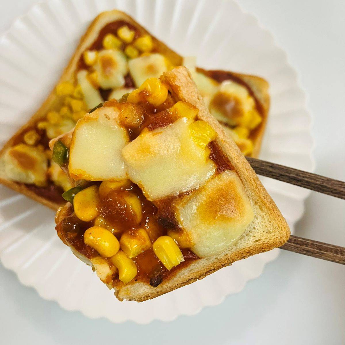 JAグループ公式の「トマトソースの粒々ピザ」のレシピ