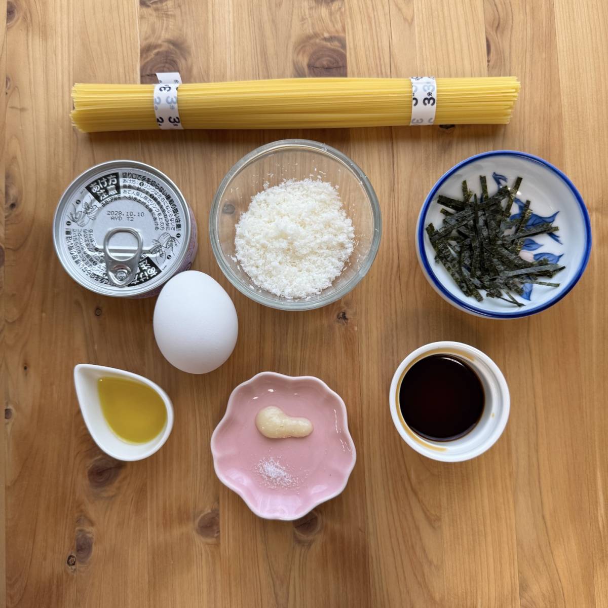 マ・マー公式の「混ぜるだけで簡単♪ツナのかまたまパスタ」のレシピ