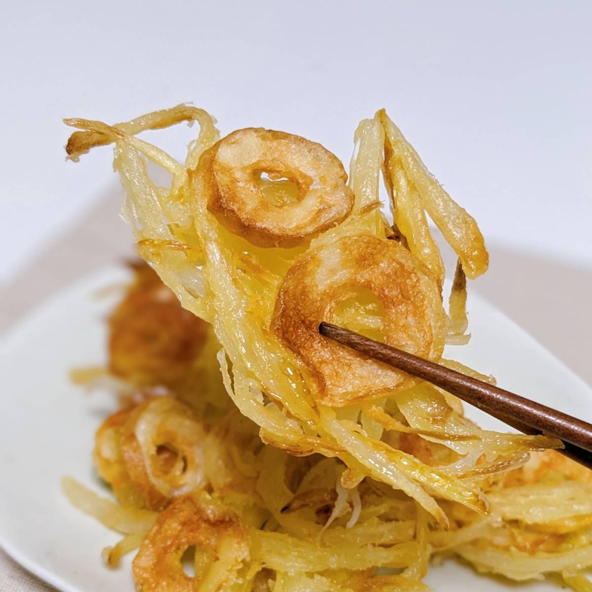 ニッスイ公式の「活ちくわのかき揚げ」のレシピ