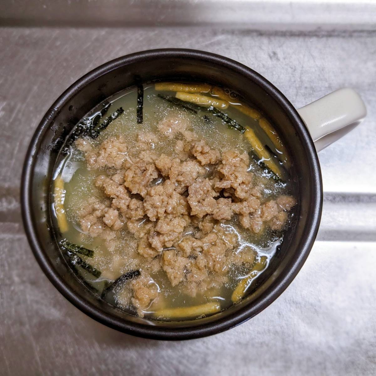 永谷園公式の「肉味噌茶づけ」のレシピ