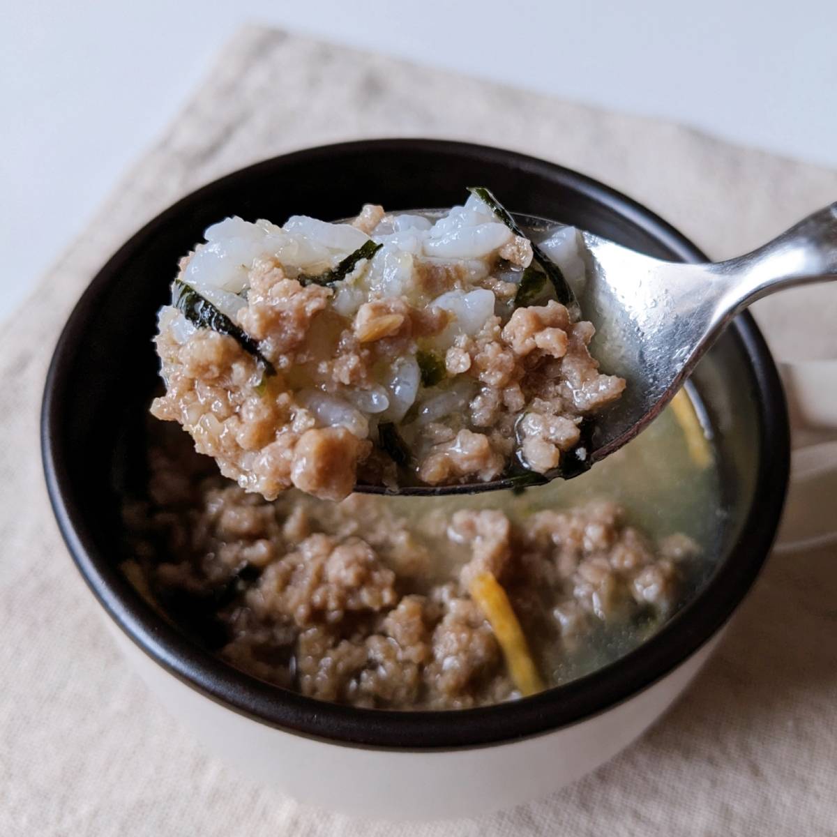 永谷園公式の「肉味噌茶づけ」のレシピ