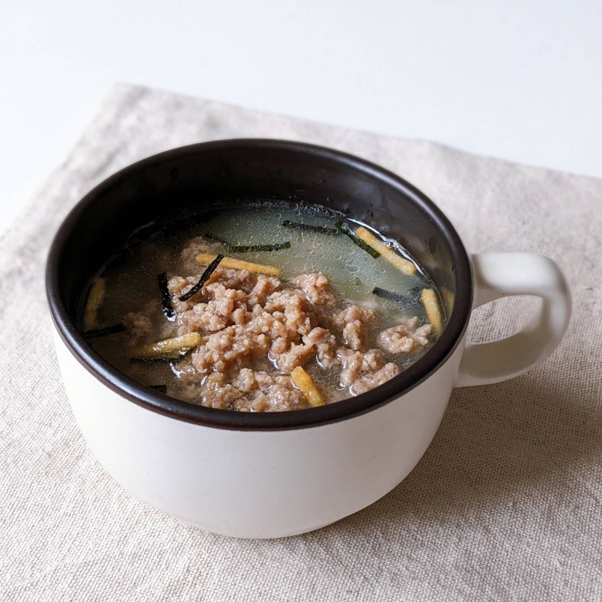 永谷園公式の「肉味噌茶づけ」のレシピ