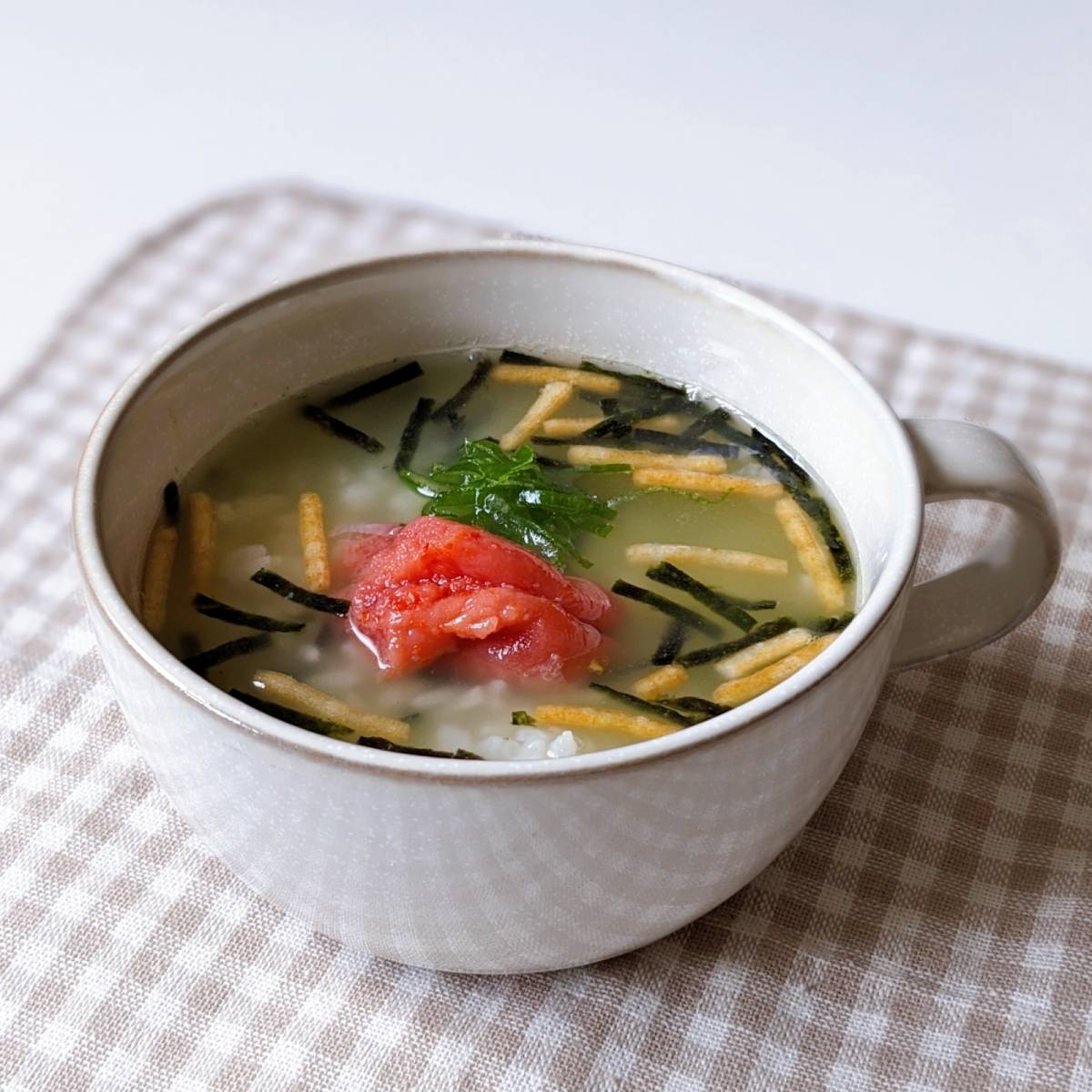 永谷園公式の「冷やし明太子茶づけ」のレシピ