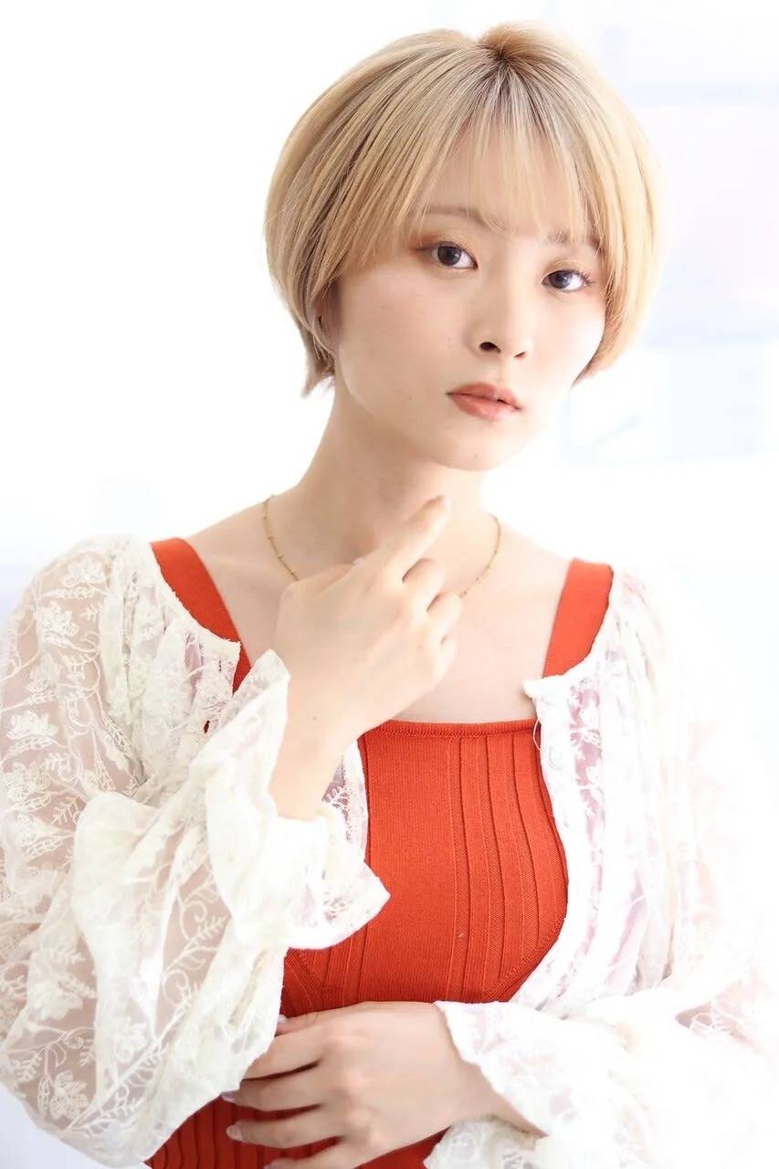 ハイトーンカラーショート