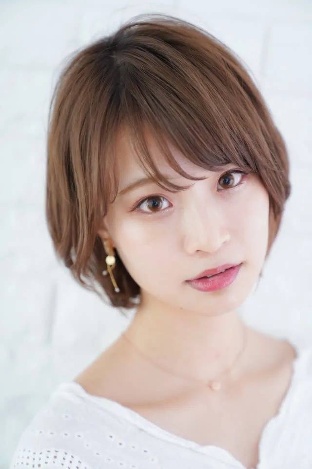 ナチュラル可愛いショート