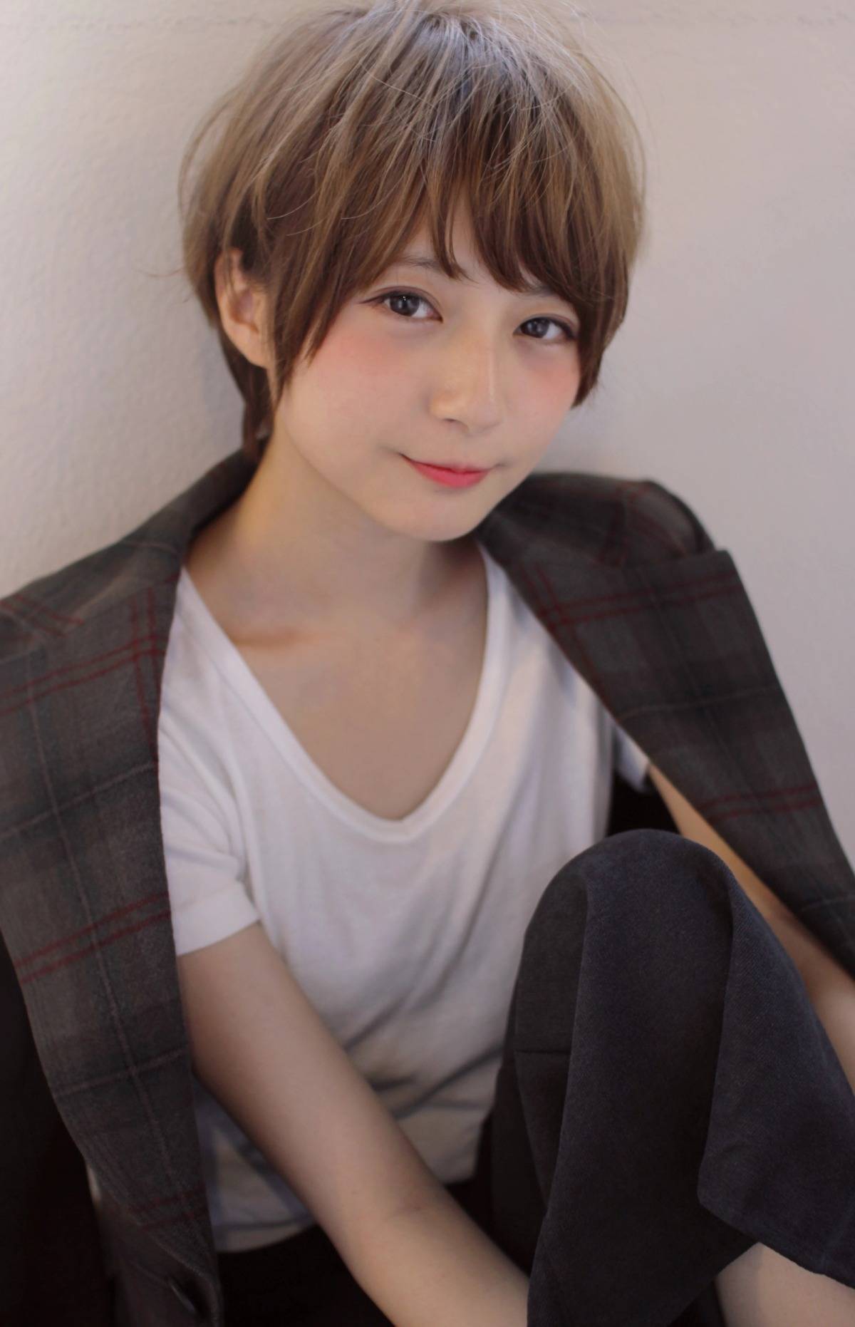 ナチュラルひし形ショート