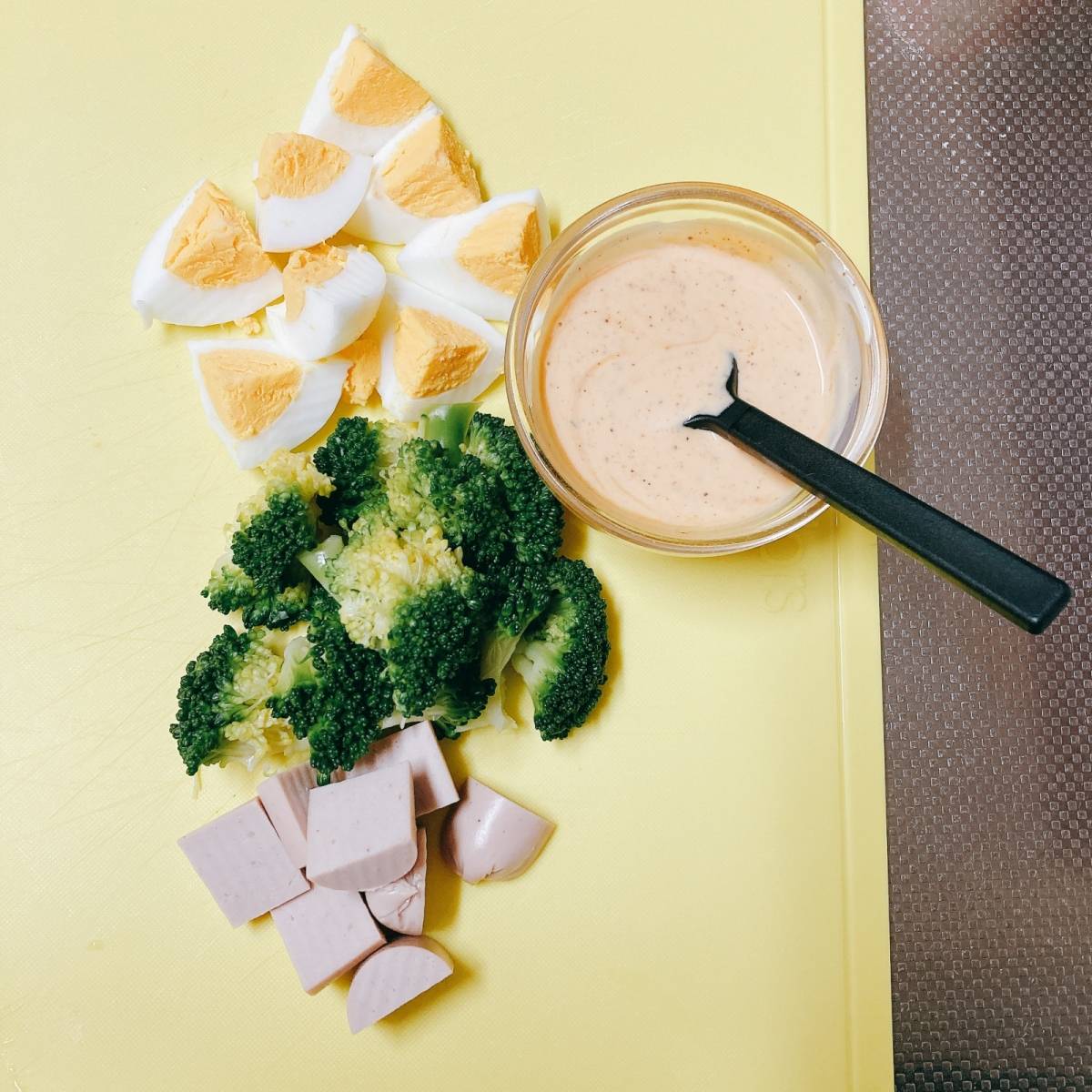 いちまさ公式の「サラダスティックのコブサラダ風」のレシピ