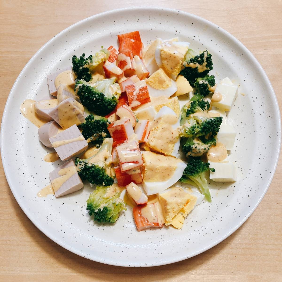 いちまさ公式の「サラダスティックのコブサラダ風」のレシピ