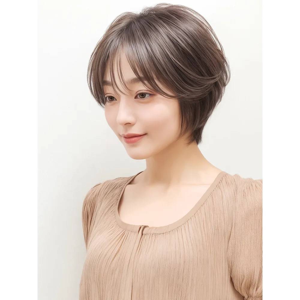 大人可愛いウルフショート