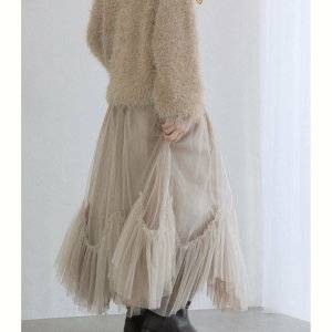 透けスカートコーデおすすめ16選♡シースルーがおしゃれ〜春夏秋冬別〜