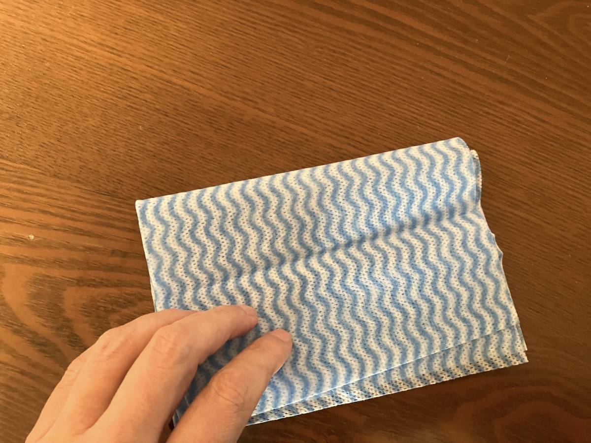 セリアの台ふきんウェットシート