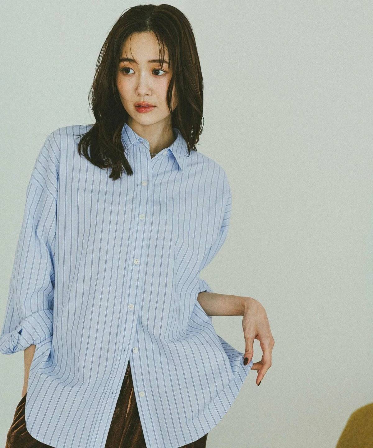 GLOBAL WORK 365日マイスタイルシャツ