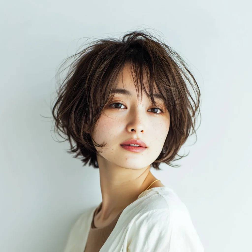 ラフ感マッシュボブ