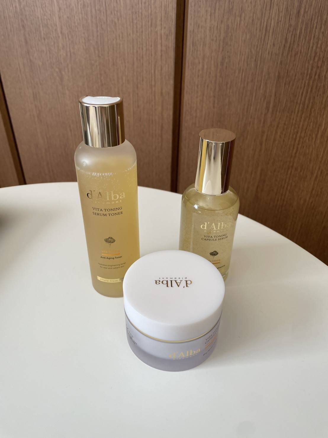 d'Alba スキンケアライン