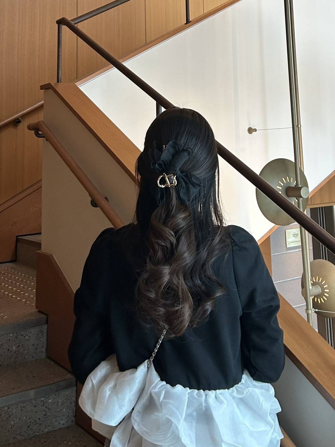 レースヘアクリップ