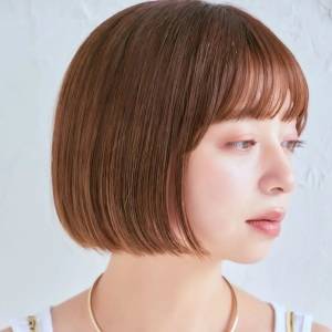  まとまり感Aラインボブ 