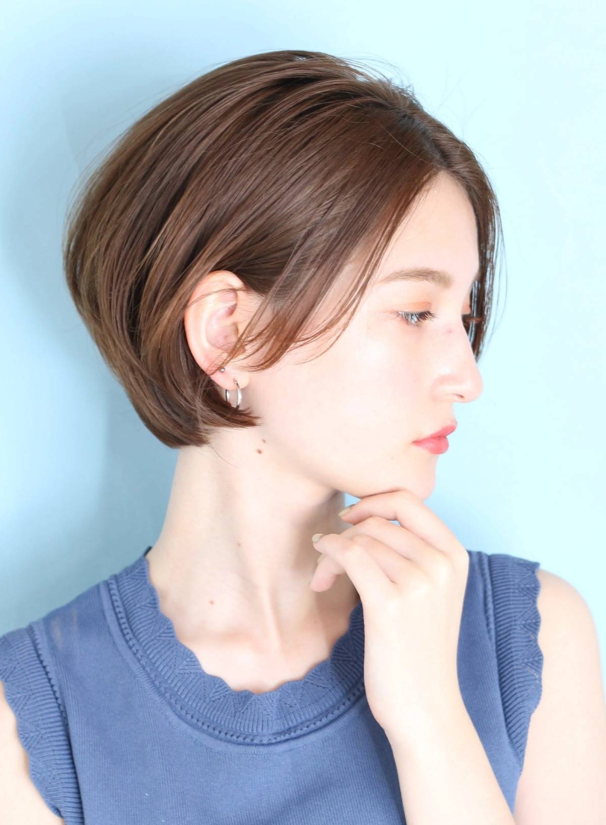 上品見えまとまりボブ