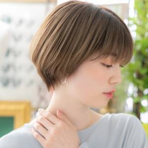  まとまり感マッシュボブ 